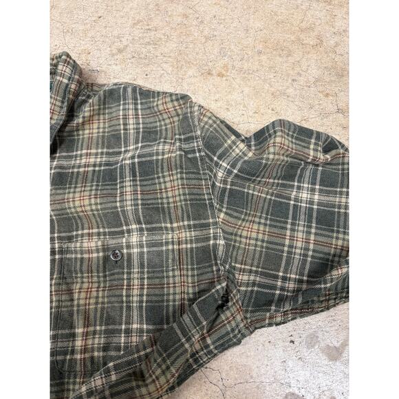 GH Bass & Co. Mens Vintage Lng Slv Plaid Button Up Shirt L - Picture 7 of 9